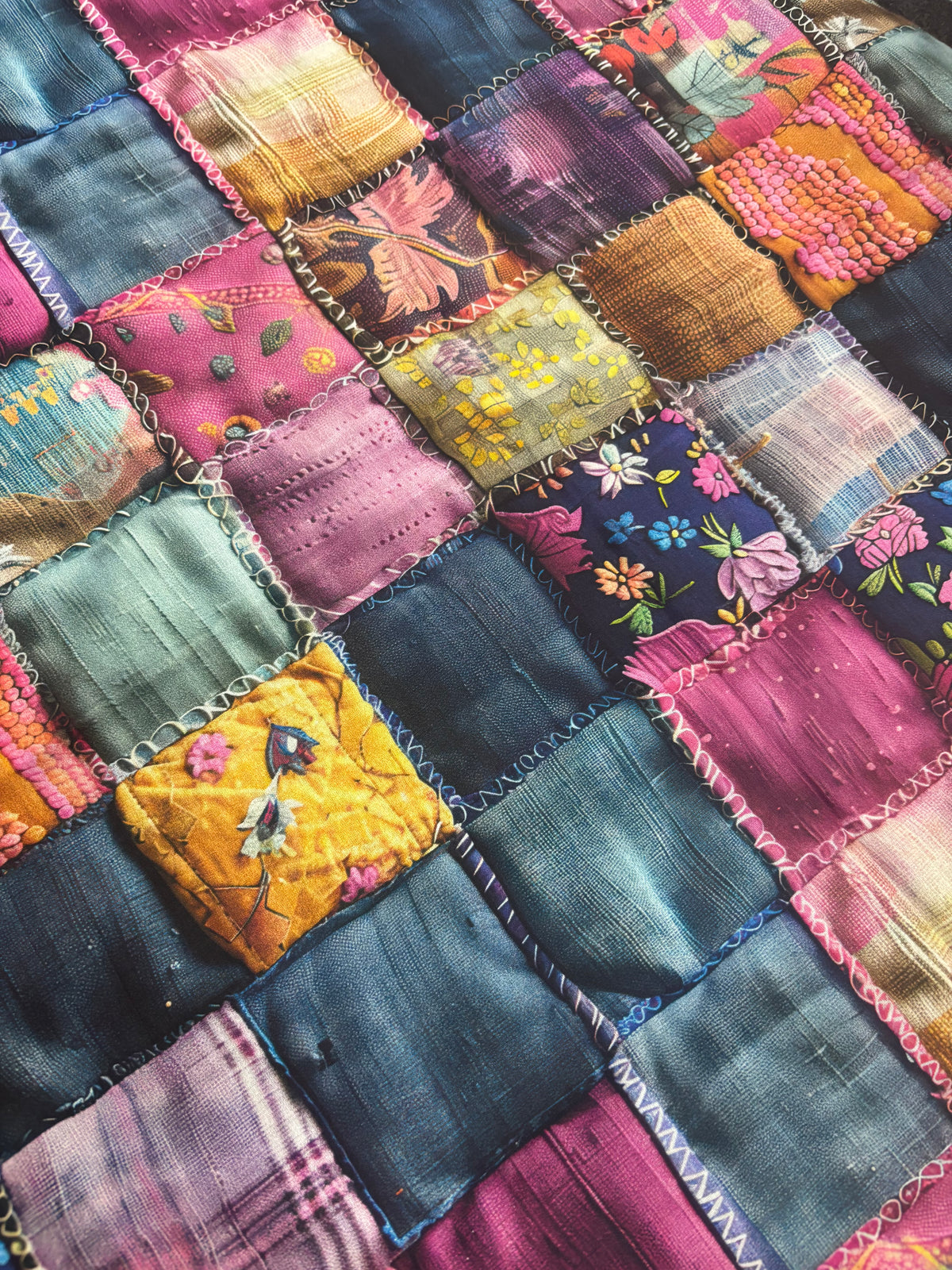 Jastučnica 70×50cm – Patchwork dezen