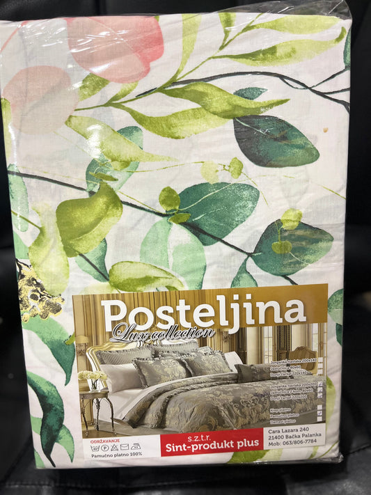 Ranforce posteljina za bračni krevet