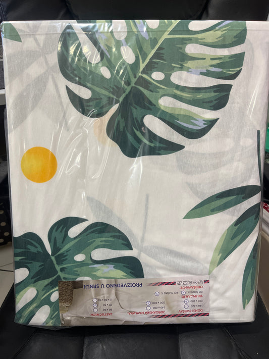 Pamučna posteljina za bračni krevet